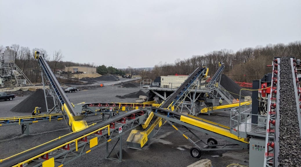 Kemper Equipment’s solutions at work at PA aggregate producer’s site